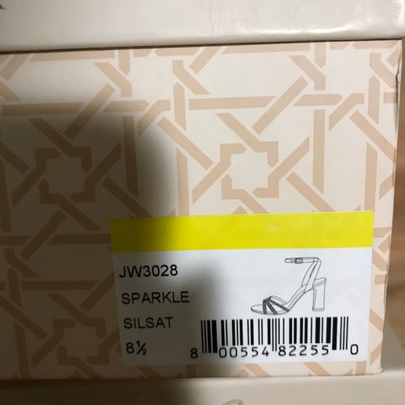 Badgley Mischka Sparkle Heeled Sandal - Picture 8 of 8